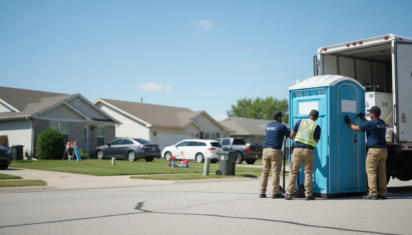 Standard Porta Potty Rentals in Emden, MO near me